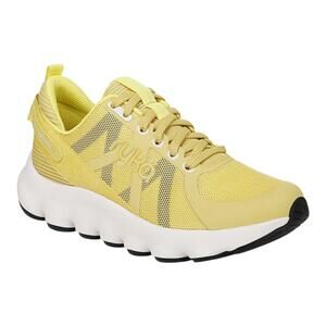 Ryka Women's Podflow Lace Up Walking Sneakers Yellow Size 8 W